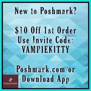 FREE CODE Vampiekitty To Save $10 Off 1st Poshmark Purchase
